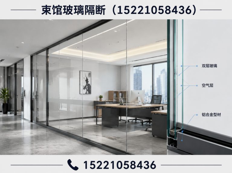 奉贤区玻璃隔断安装展示图
